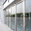 Toughened glass door