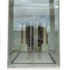 Toughened glass door