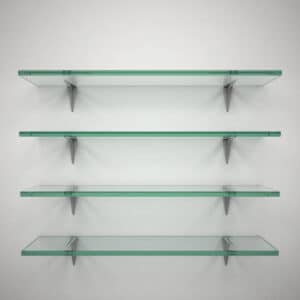 Toughened Glass Shelves