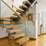 Frameless Glass Staircase Railing