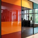 Lacquered Glass Wardrobes