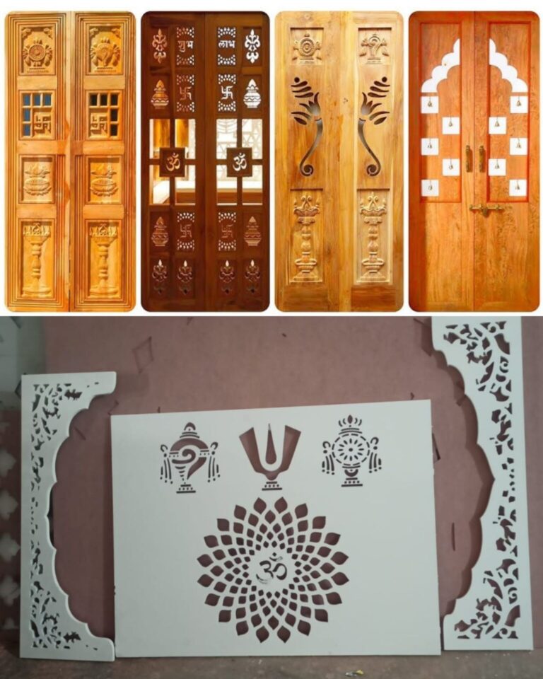 Pooja Room Carving and Design in Mysore